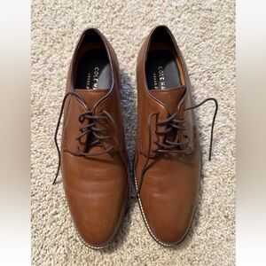 Cole Haan Grand.OS Men’s Brown Leather Oxford Dress Shoes Size 8M C25811 U J17
